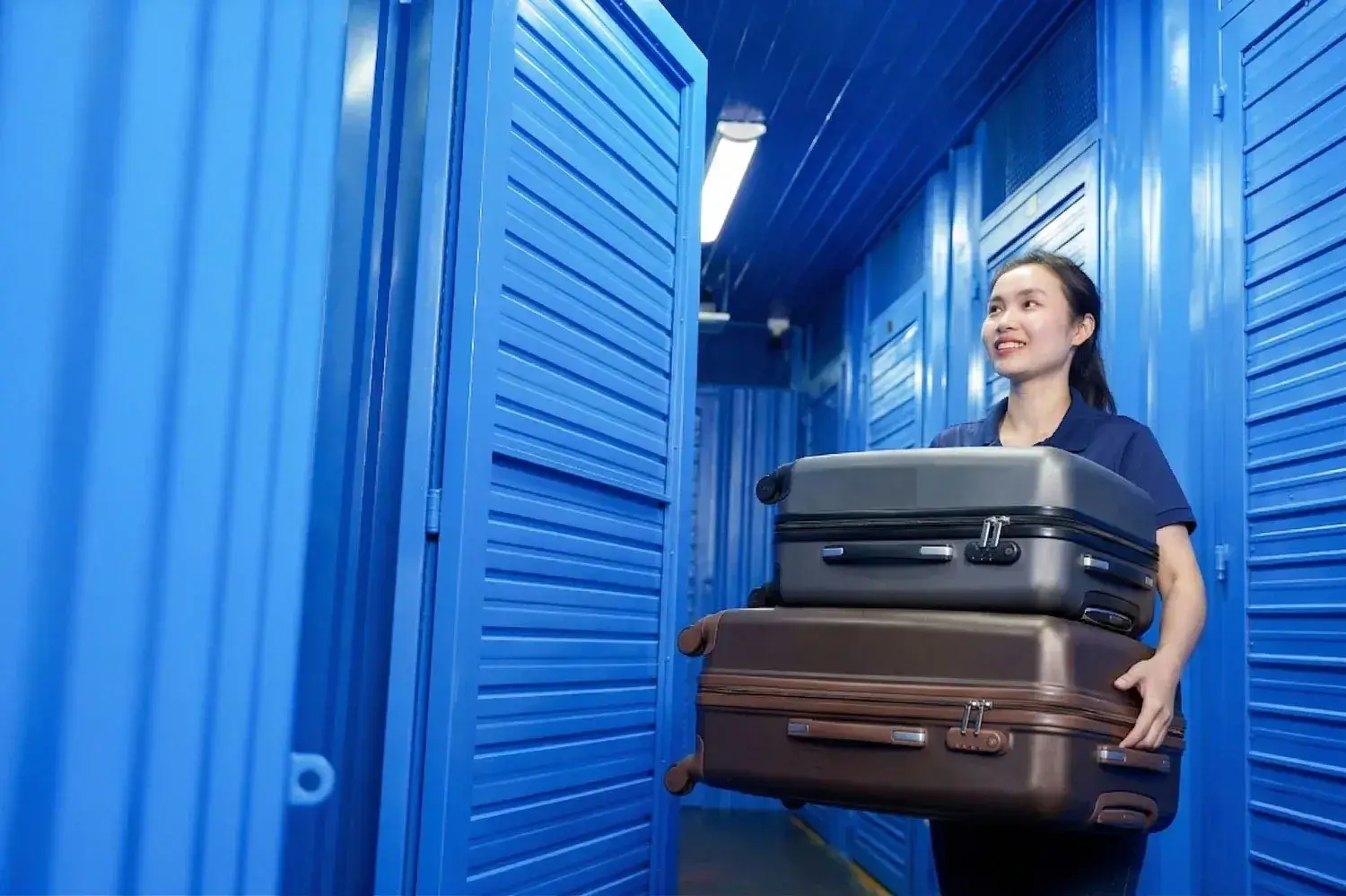 Kho tự quản lưu trữ vali và hành lý cho người đi công tác dài ngày